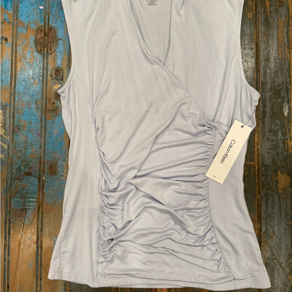 Calvin Klein Light Gray Top